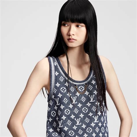 louis vuitton tanktop men|Monogram Jacquard Tank Top .